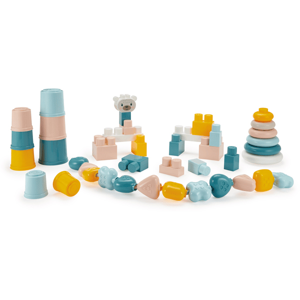 Set de constructie 4 in 1 pentru copii mici ecoiffier arbick 41 piese