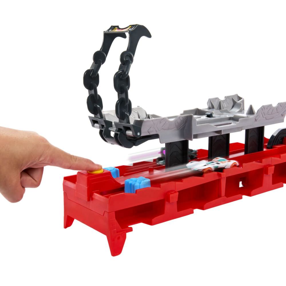 Set de joaca hot wheels city transportator suprem cu 2 dragoni