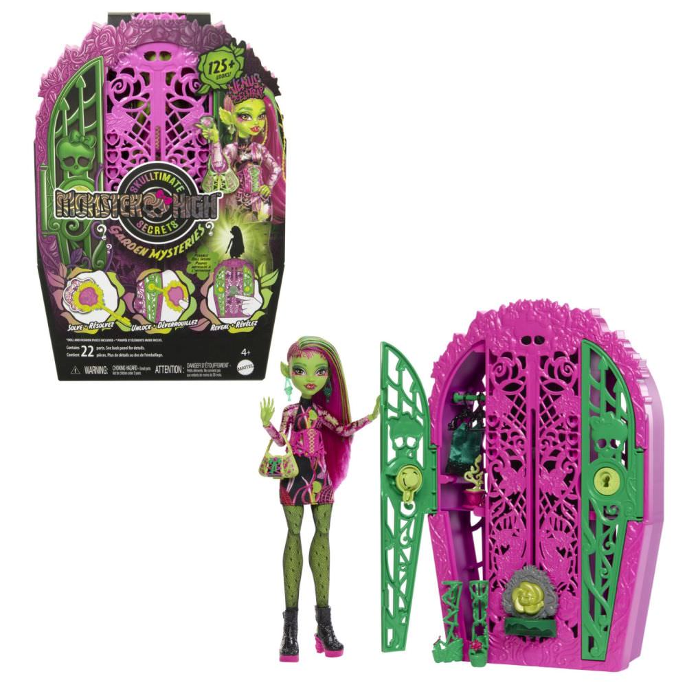 Set de joaca monster high gradina de la miezul noptii cu papusa venus mcflytrap
