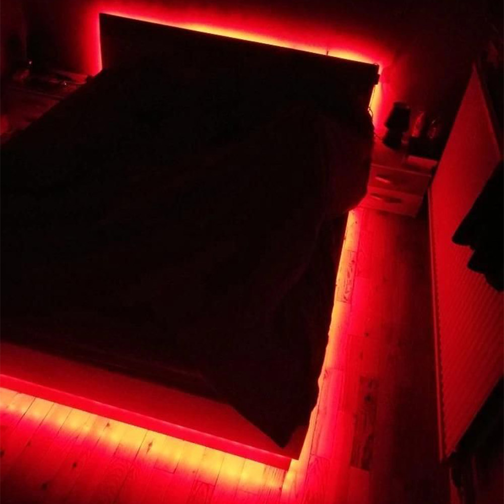 Banda led 2811 multicolora, 150led, 12v, 5m, jocuri de lumini