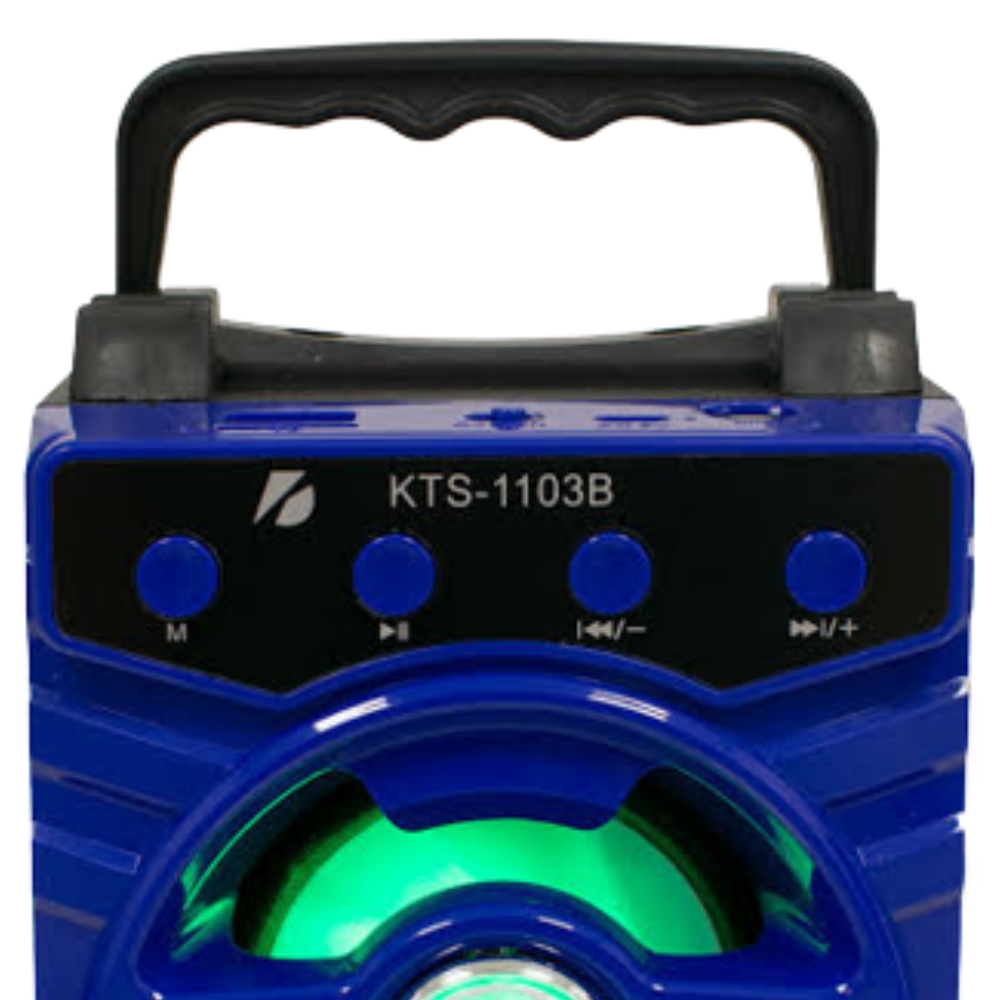 Boxa portabila kts 1103c, bluetooth, usb, radio fm