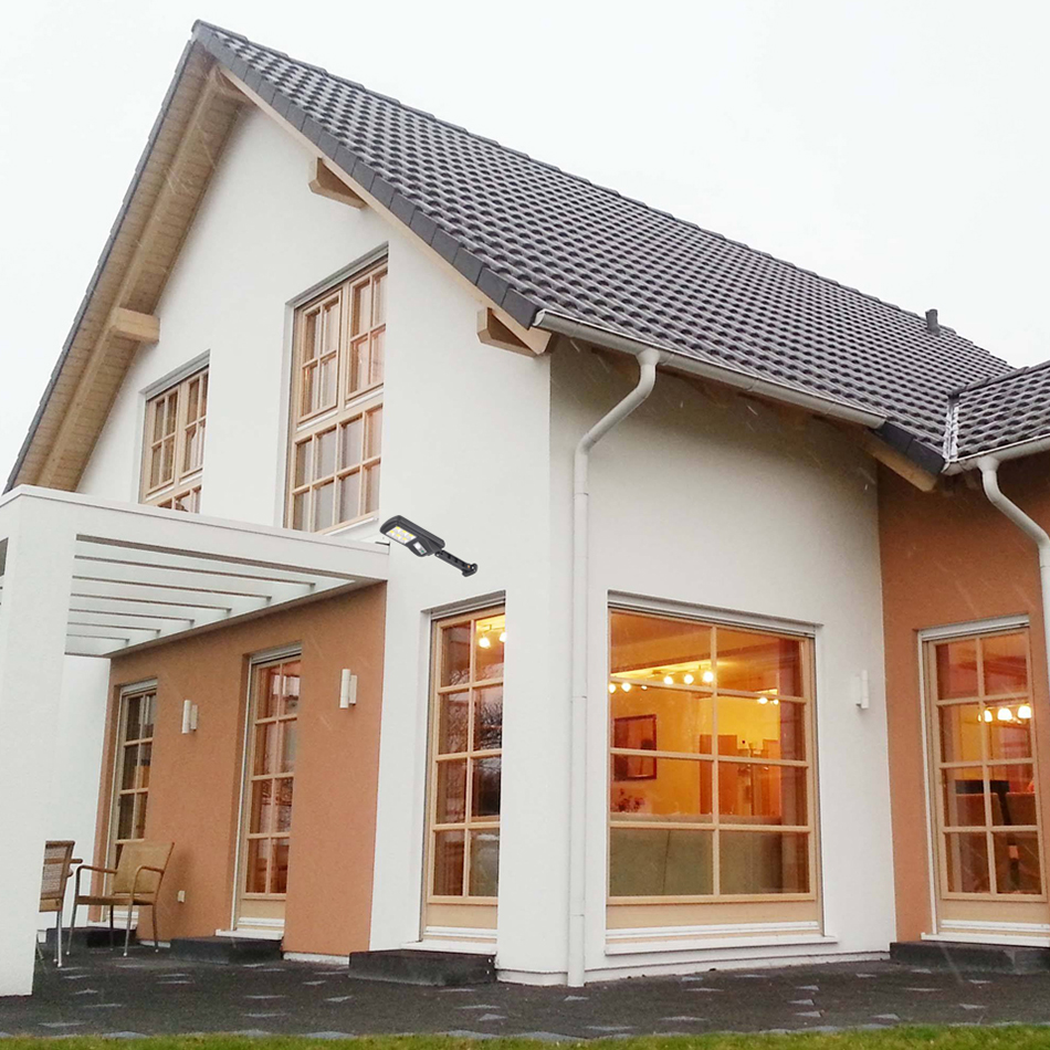 Lampa solara led 48cob, 60w, 6 casete, senzor, telecomanda