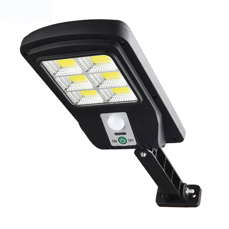Lampa solara led 48cob, 60w, 6 casete, senzor, telecomanda