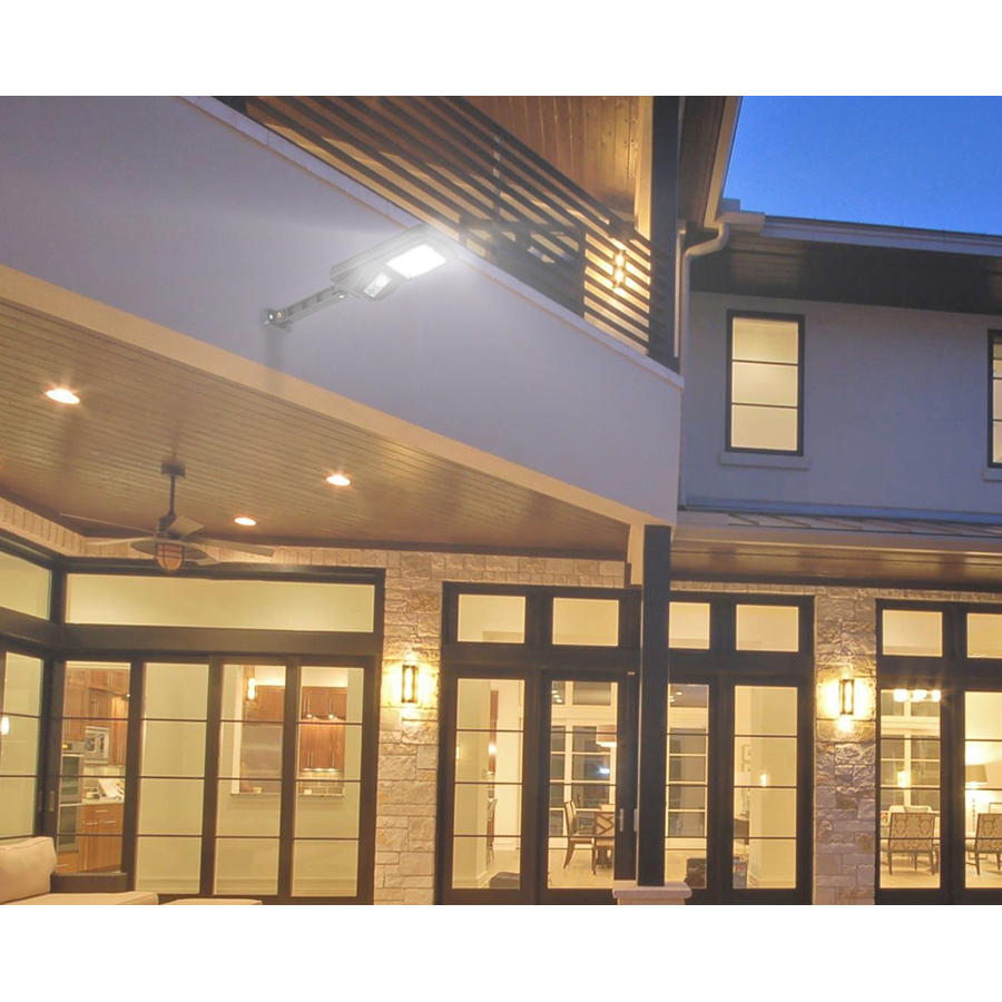 Lampa solara led 48cob, 60w, 6 casete, senzor, telecomanda