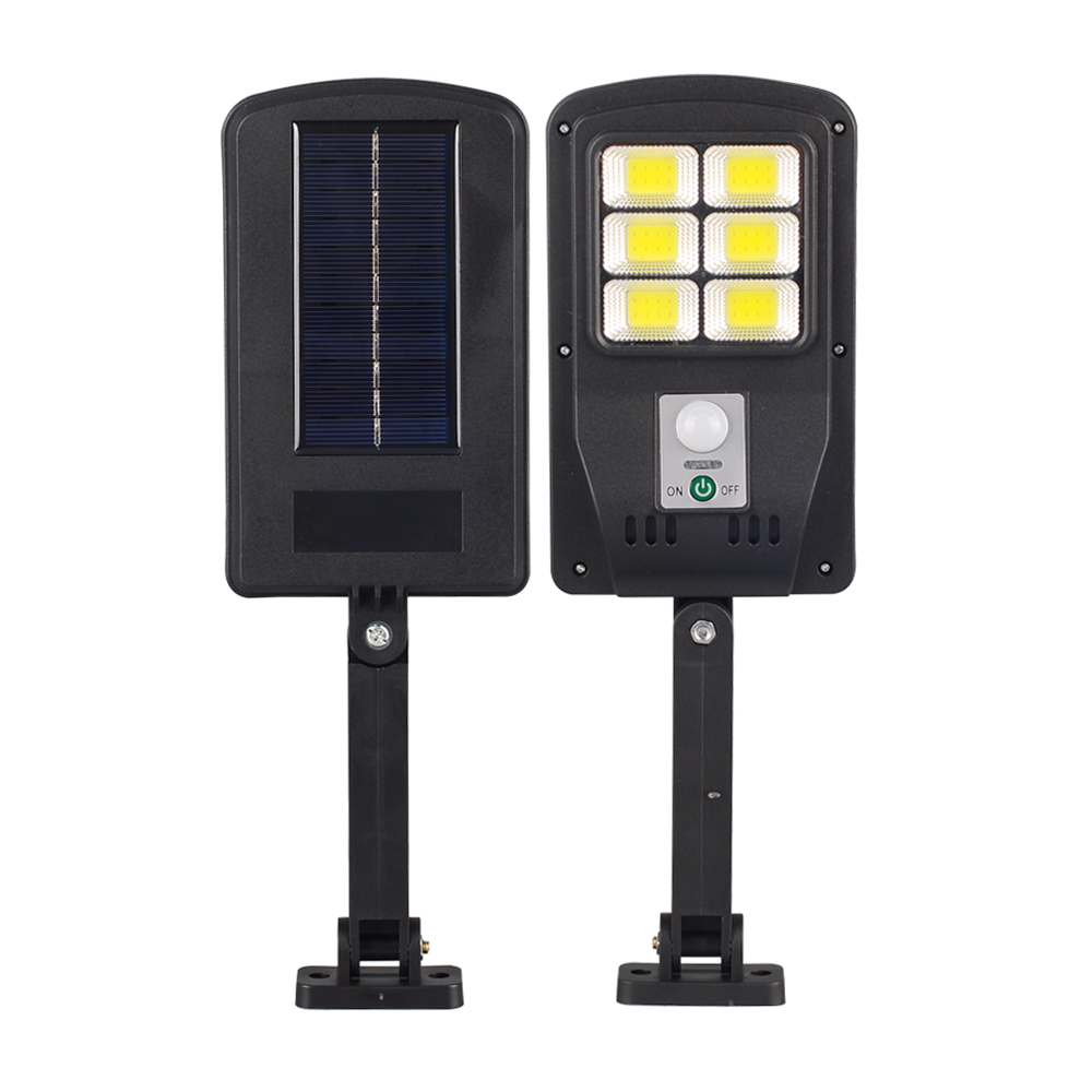 Lampa solara led 48cob, 60w, 6 casete, senzor, telecomanda
