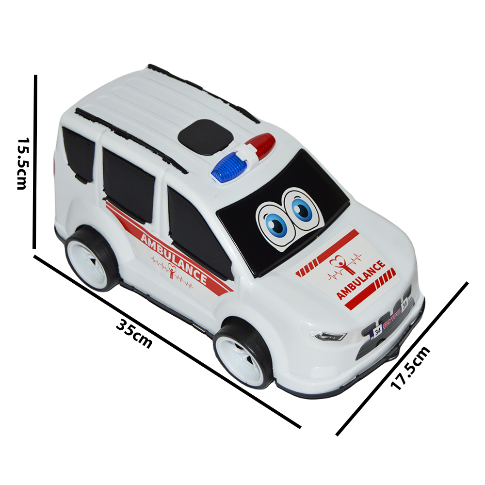 Masinuta de interventie, 3 modele, 35 cm