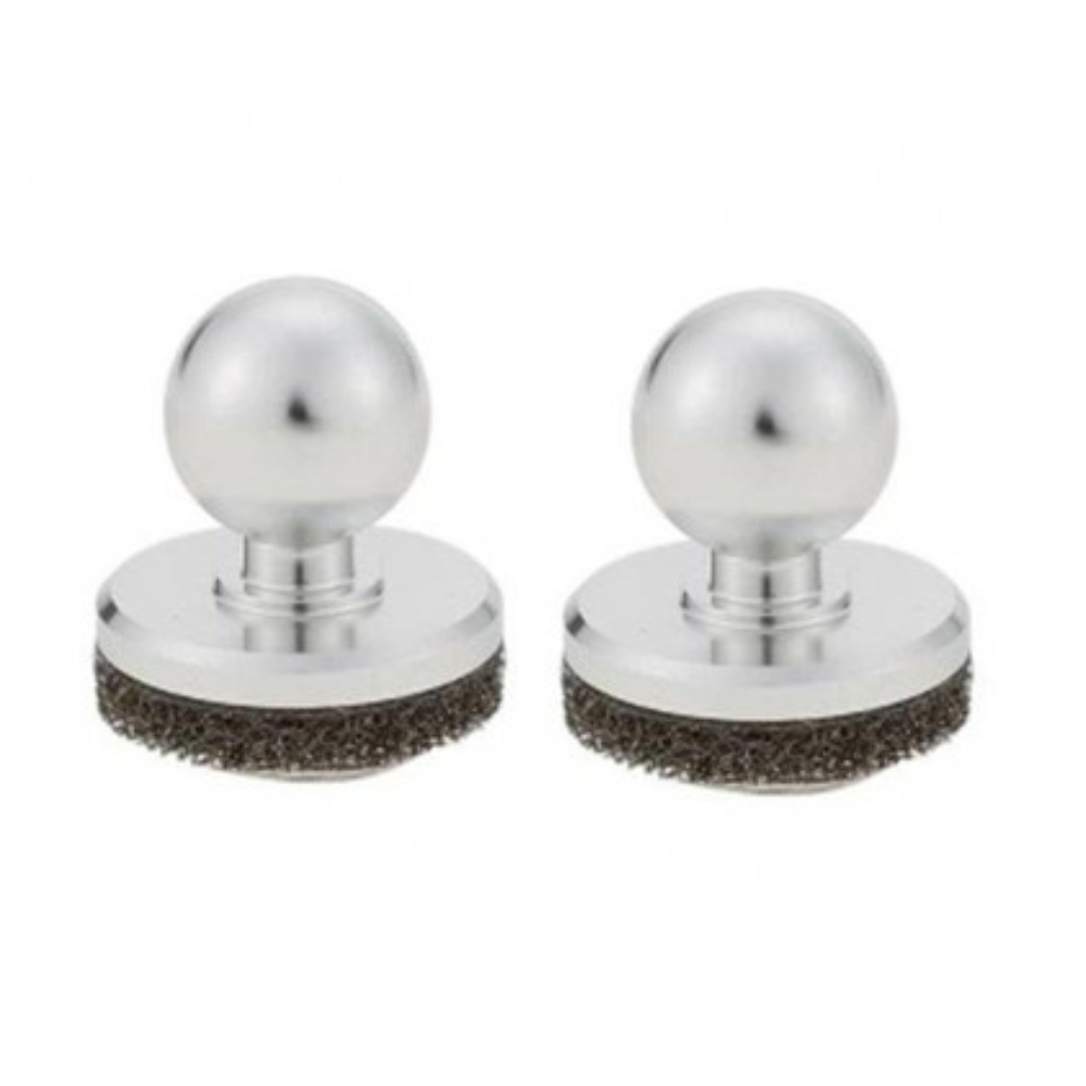 Set 2 x joystick telefon, argintiu, cu ventuza, 25mm