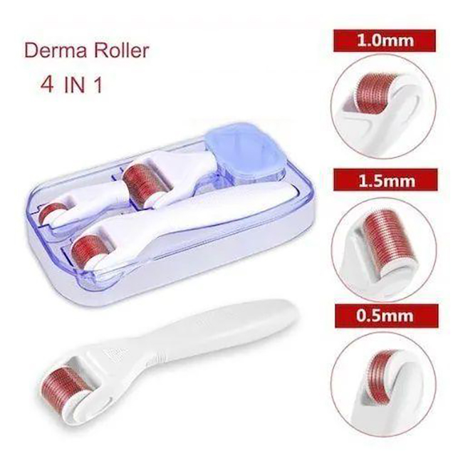Set aparat masaj facial si reintinerire, 4 in 1