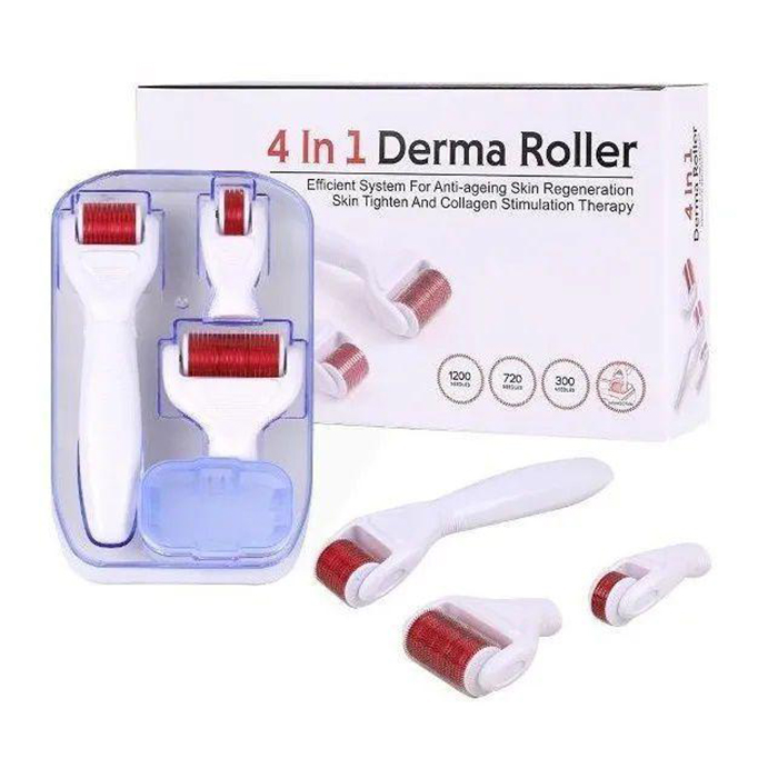 Set aparat masaj facial si reintinerire, 4 in 1
