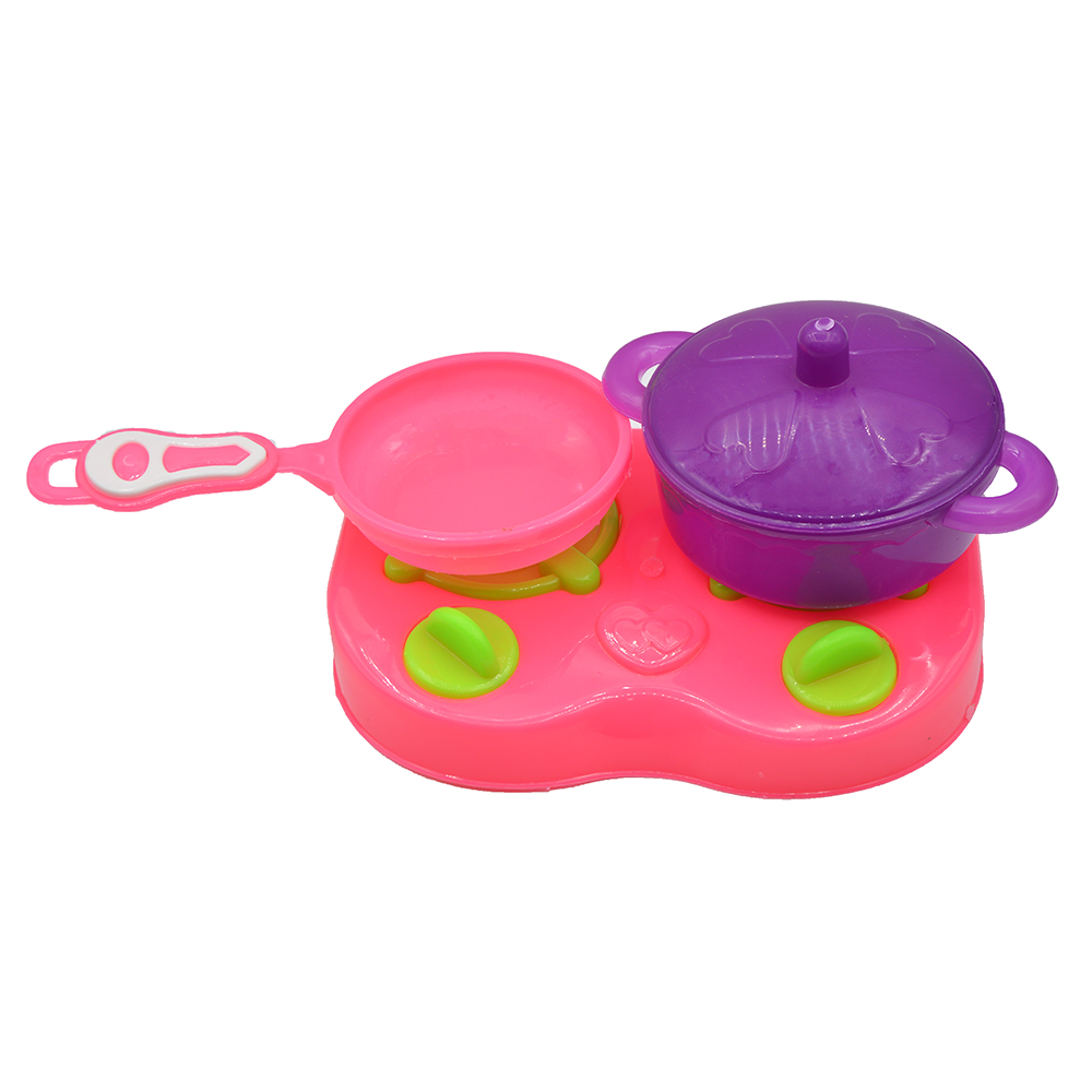 Set de jucarie pentru gatit si ustensile de bucatarie, 8 piese