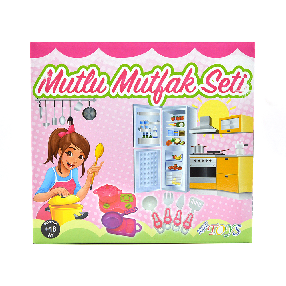 Set de jucarie pentru gatit si ustensile de bucatarie, 8 piese