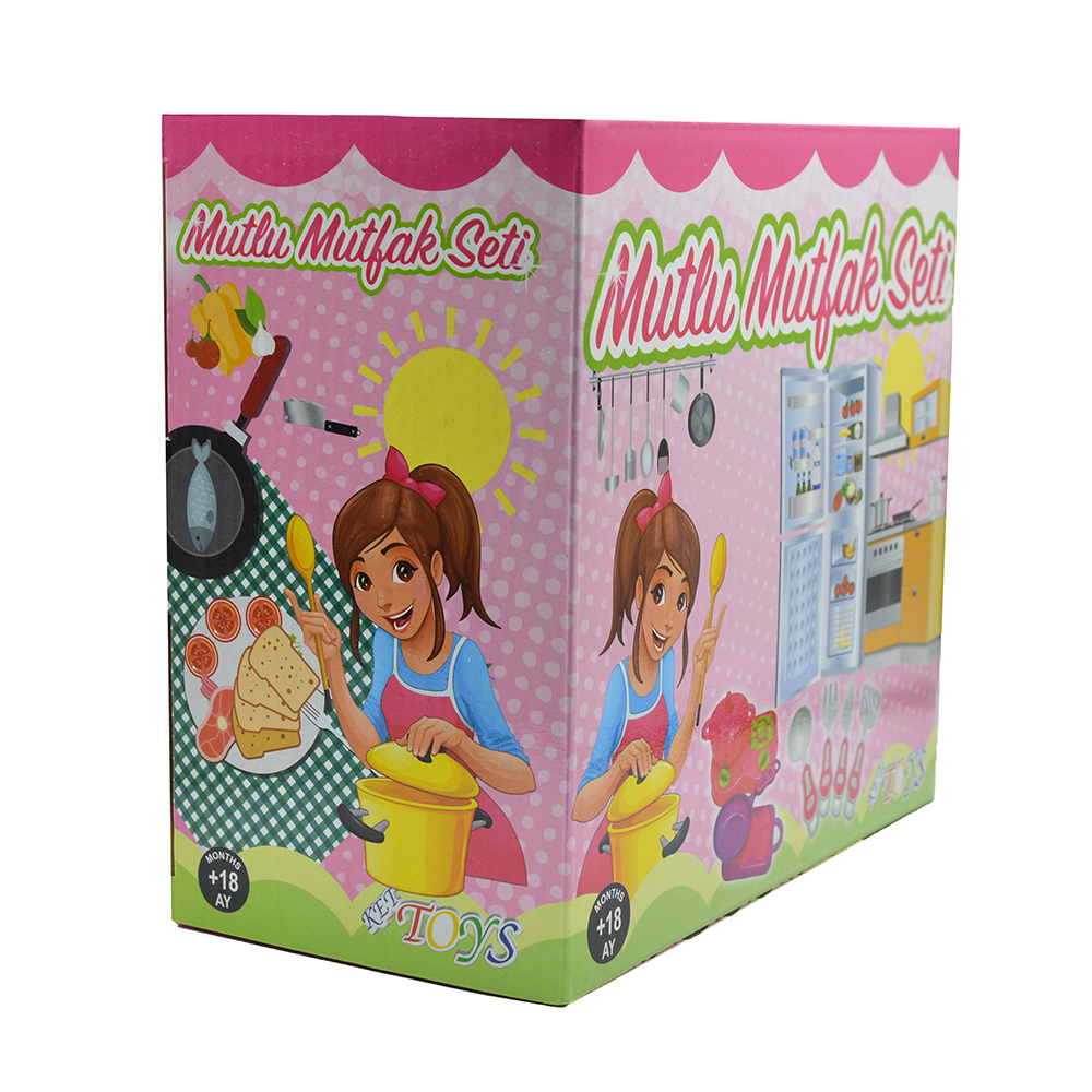 Set de jucarie pentru gatit si ustensile de bucatarie, 8 piese