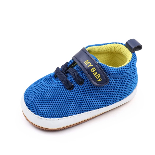 Pantofiori sport albastri pentru bebelusi (marime disponibila: 9-12 luni