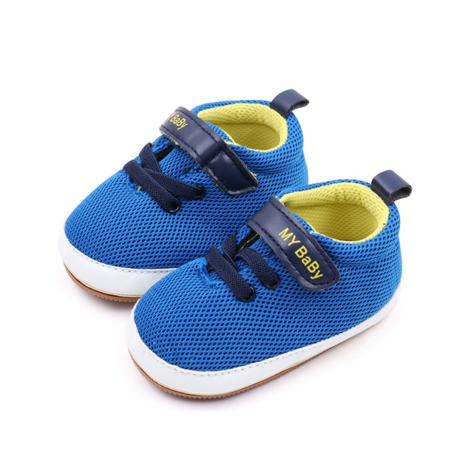 Pantofiori sport albastri pentru bebelusi (marime disponibila: 9-12 luni