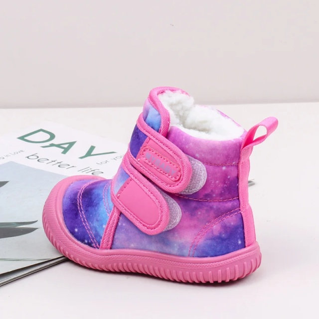 Cizme roz in degrade imblanite - mybaby (marime disponibila: marimea 28)