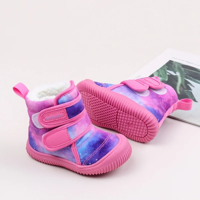 Cizme roz in degrade imblanite - mybaby (marime disponibila: marimea 28)