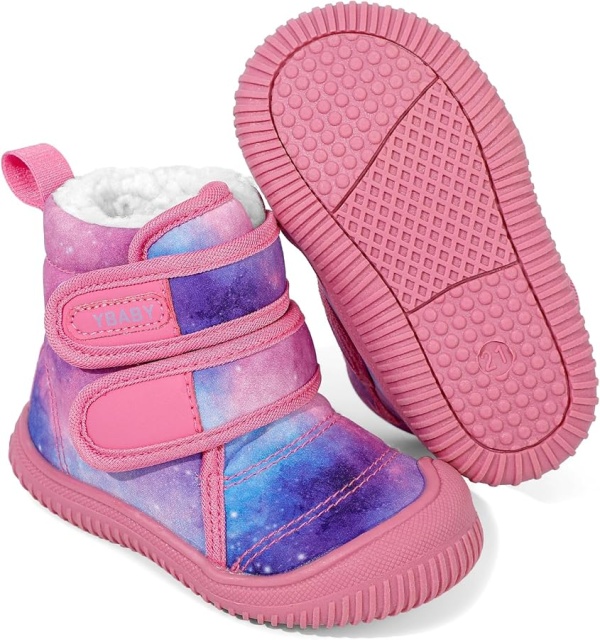 Cizme roz in degrade imblanite - mybaby (marime disponibila: marimea 28)