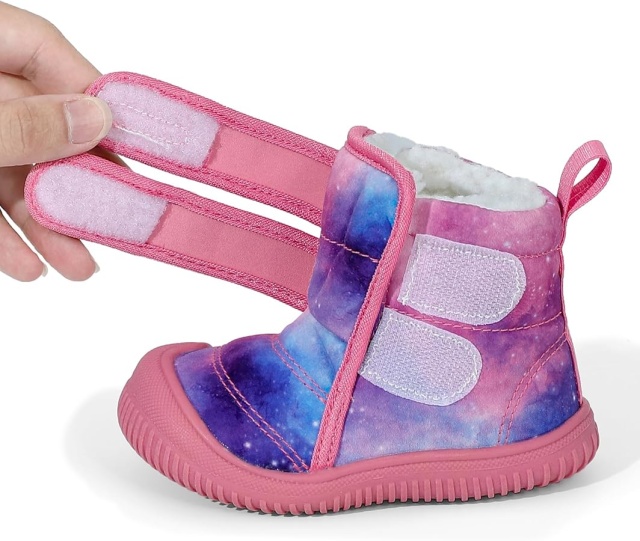 Cizme roz in degrade imblanite - mybaby (marime disponibila: marimea 28)