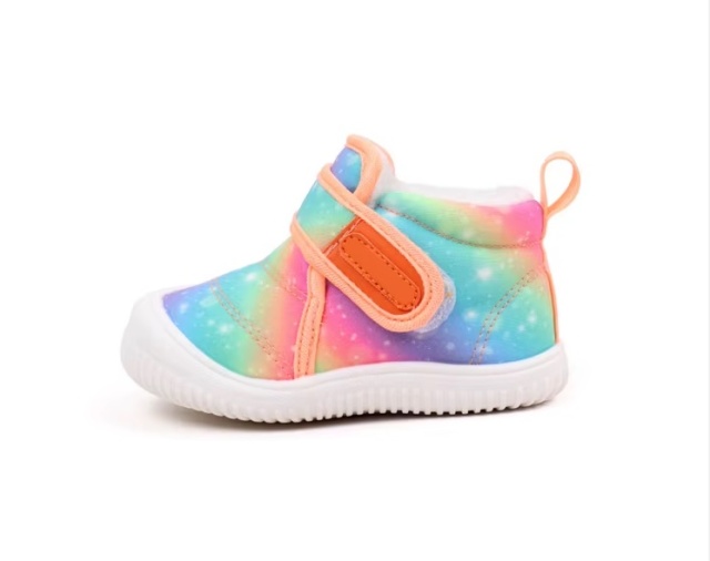 Ghete de iarna pentru copii, imprimeu curcubeu (marime disponibila: marimea 27)