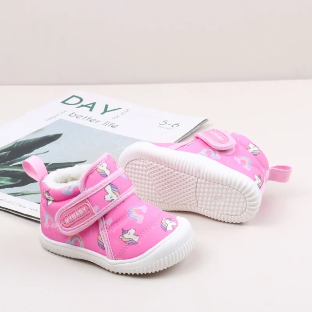 Ghete de iarna pentru copii, imprimeu unicorn (marime disponibila: marimea 27)