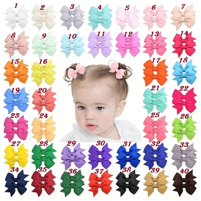 Set de 2 clame pentru fetite (model: 15)