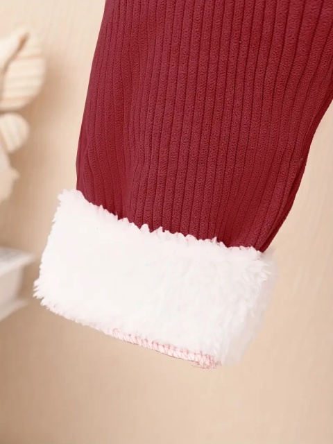 Set salopeta visinie si bluzita alba - elefantel (marime disponibila: 9-12 luni