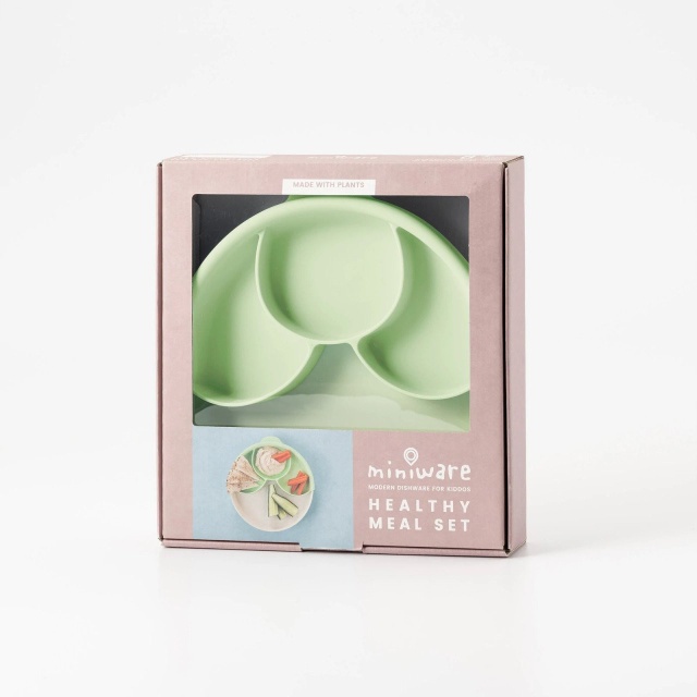 Set diversificare hrana bebelusi miniware healthy meal, 100% din materiale