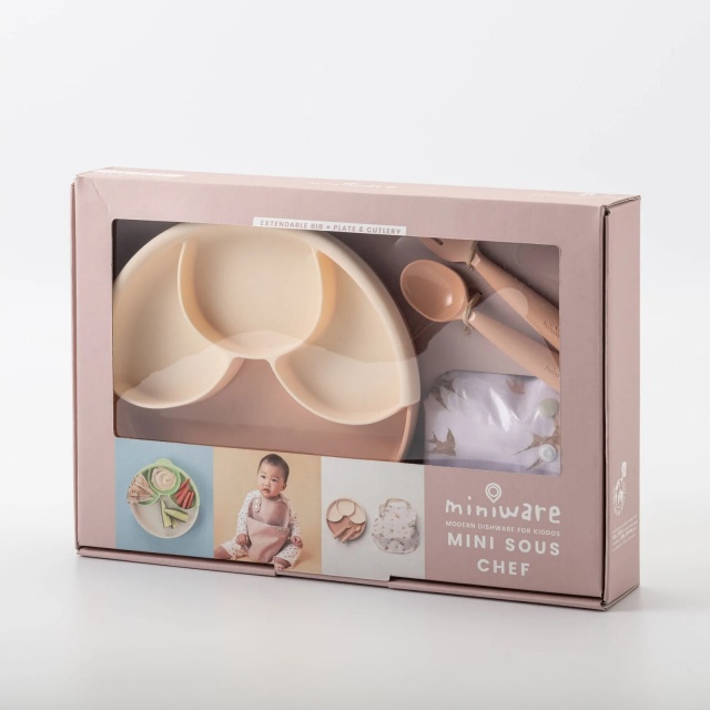 Set diversificare hrana bebelusi miniware mini sous chef 100% din materiale