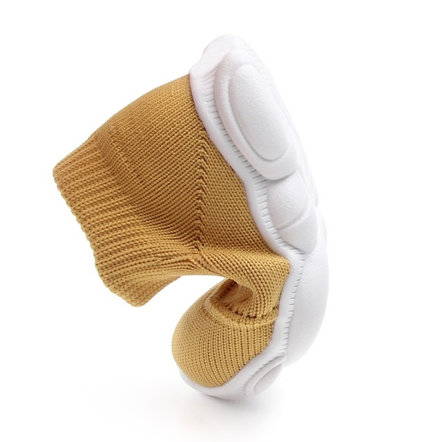 Mocasini tip adidas galben mustar (marime disponibila: marimea 23)