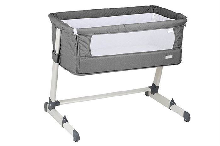 Patut co-sleeper 2 in 1 together grey babygo