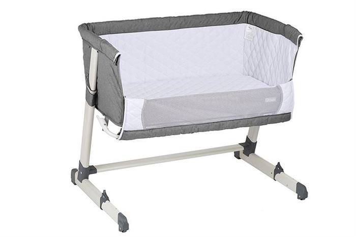 Patut co-sleeper 2 in 1 together grey babygo