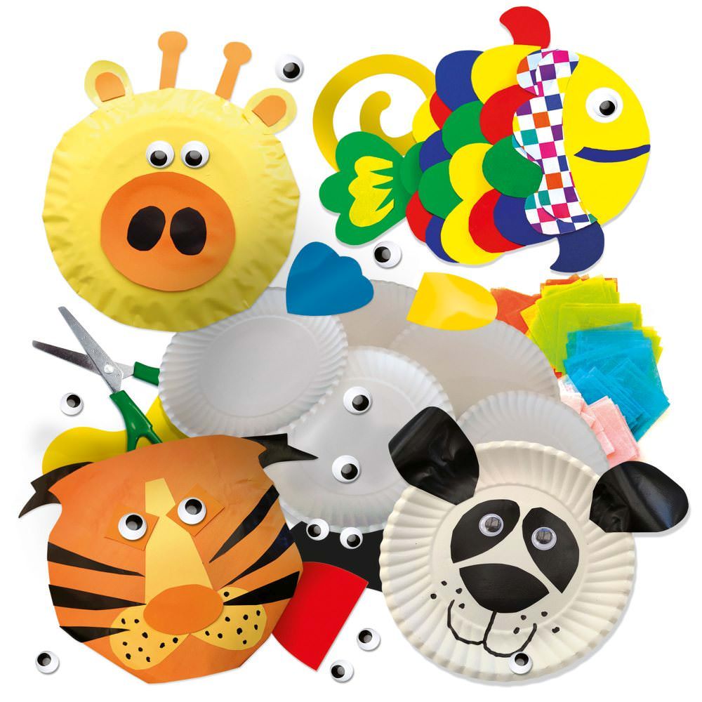Set de creatie headu cu animale amuzante 4-8 ani