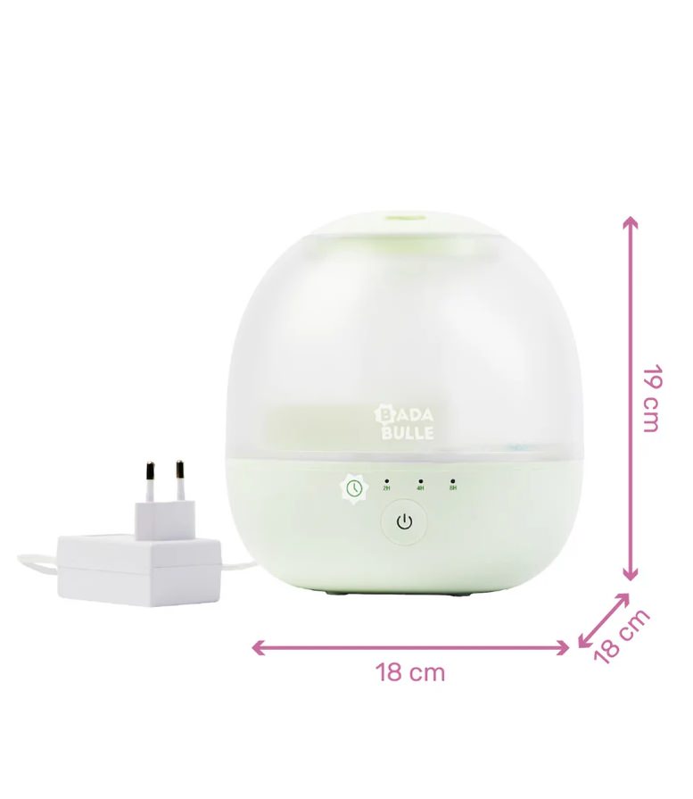 Umidificator si lampa de veghe bubble badabulle
