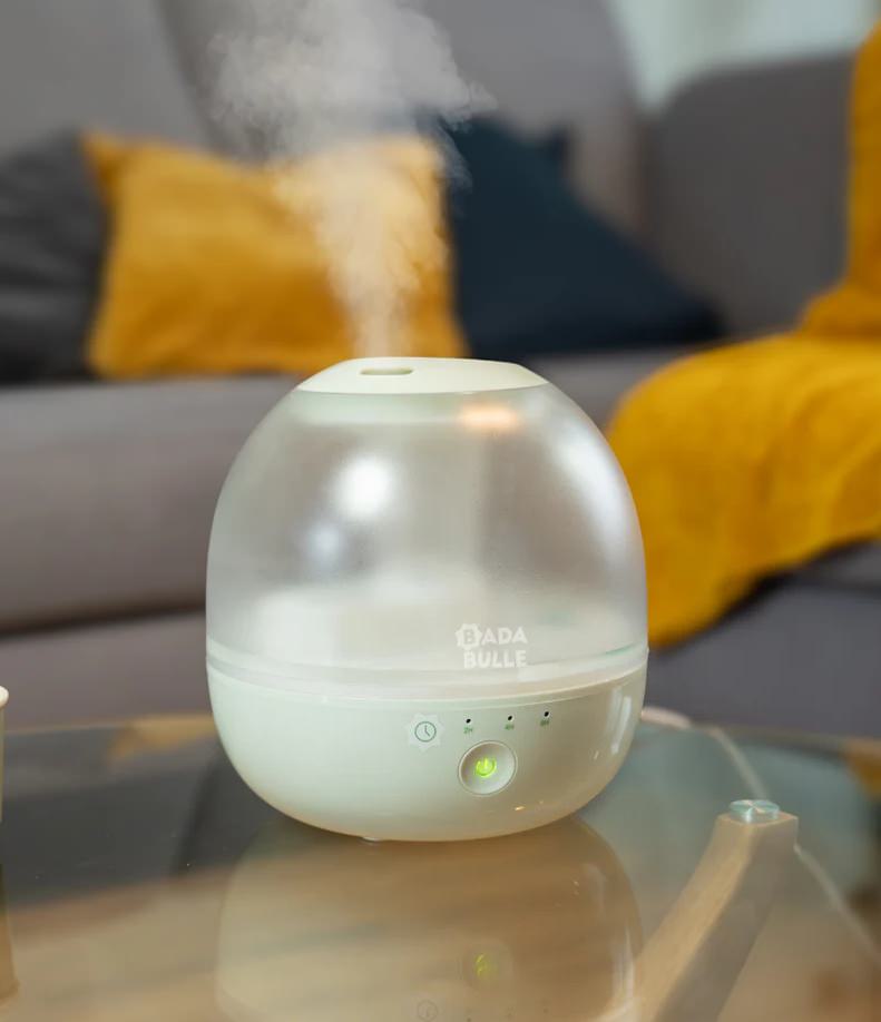 Umidificator si lampa de veghe bubble badabulle
