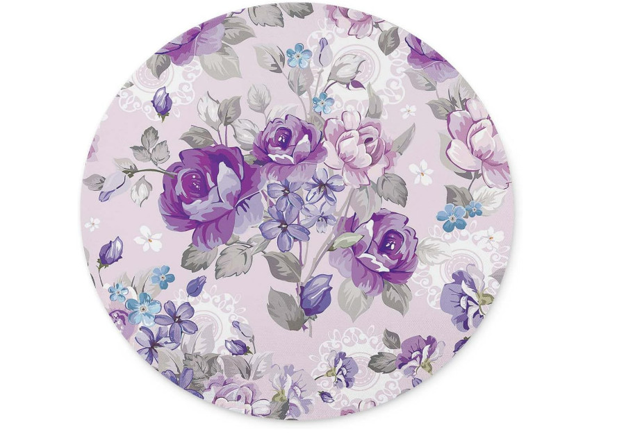 Mousepad floral, 20 x 20 cm