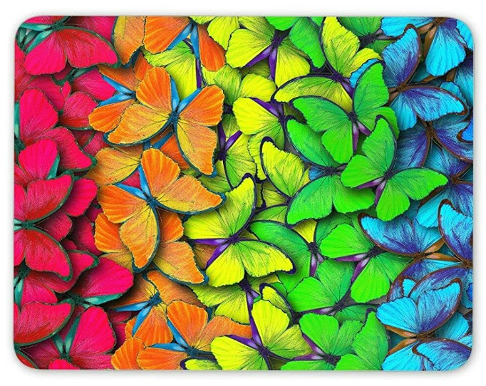 Mousepad fluturi 22x18 cm