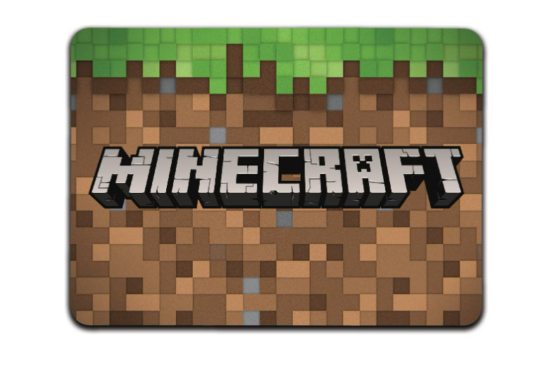 Mousepad minecraft 22x18 cm