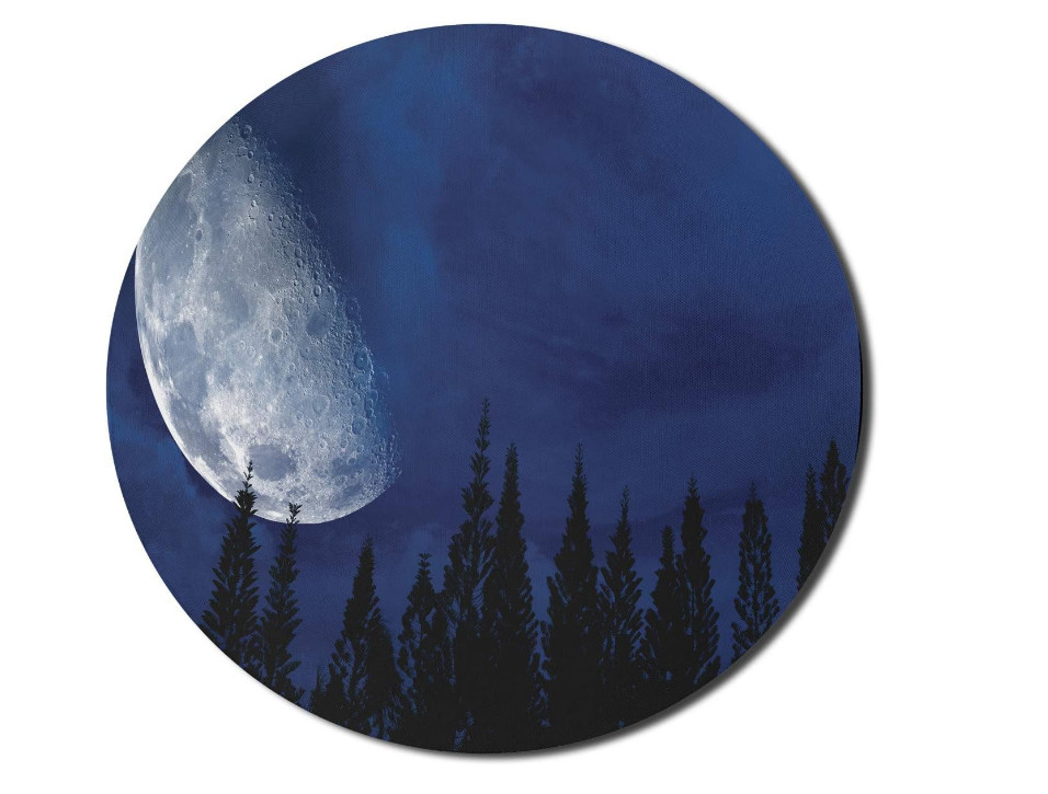 Mousepad peisaj nocturn 20 x 20 cm