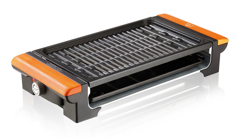 Gratar electric 2 in 1 eta vital 1162, 1300 w, piatra pentru preparare lenta,