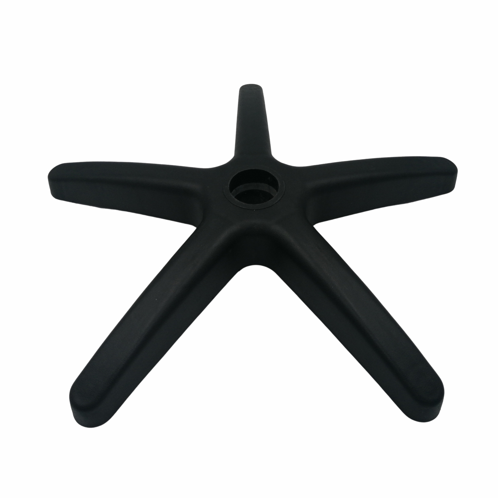 Baza pentru scaun directorial, plastic, neagra, 48 cm