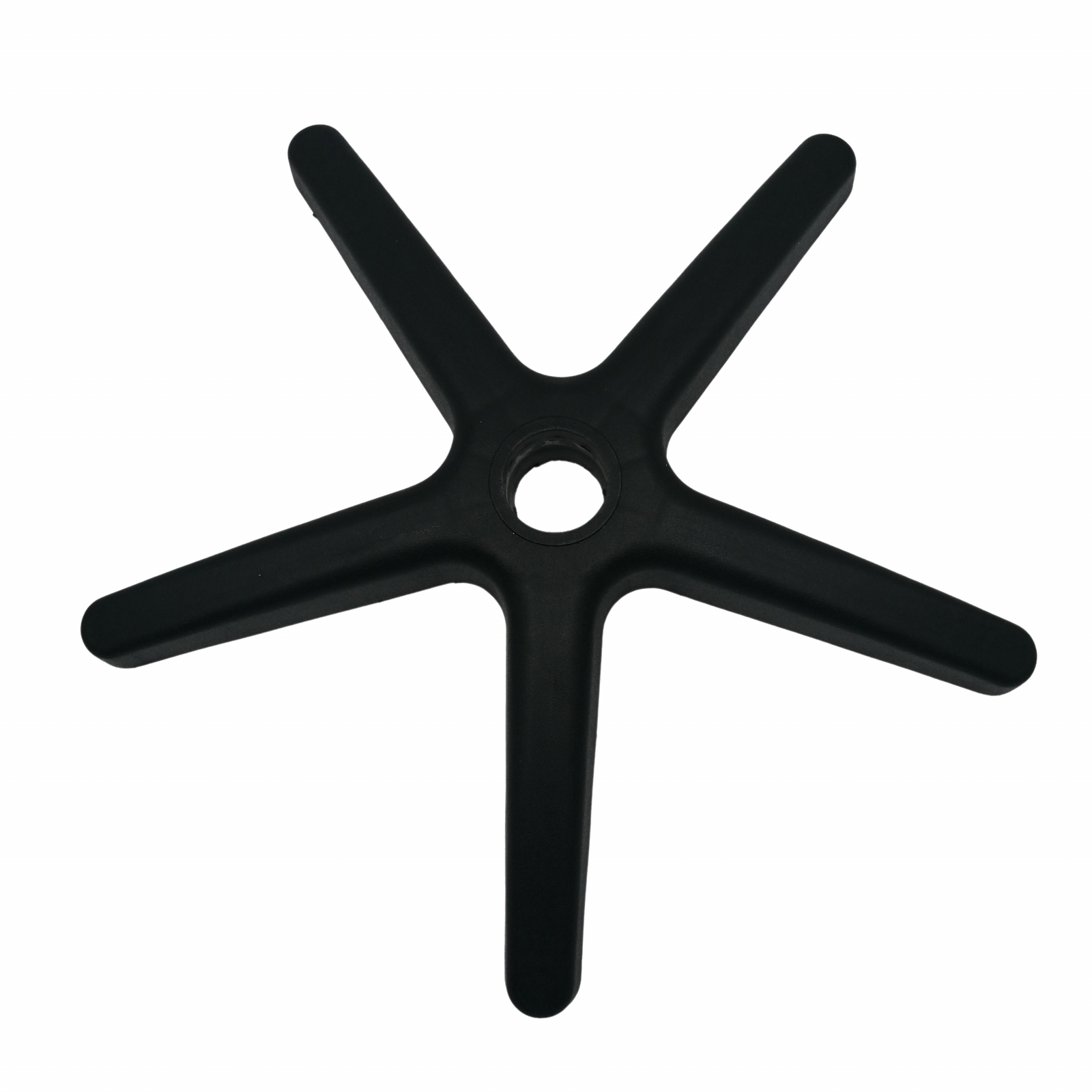 Baza pentru scaun directorial, plastic, neagra, 48 cm