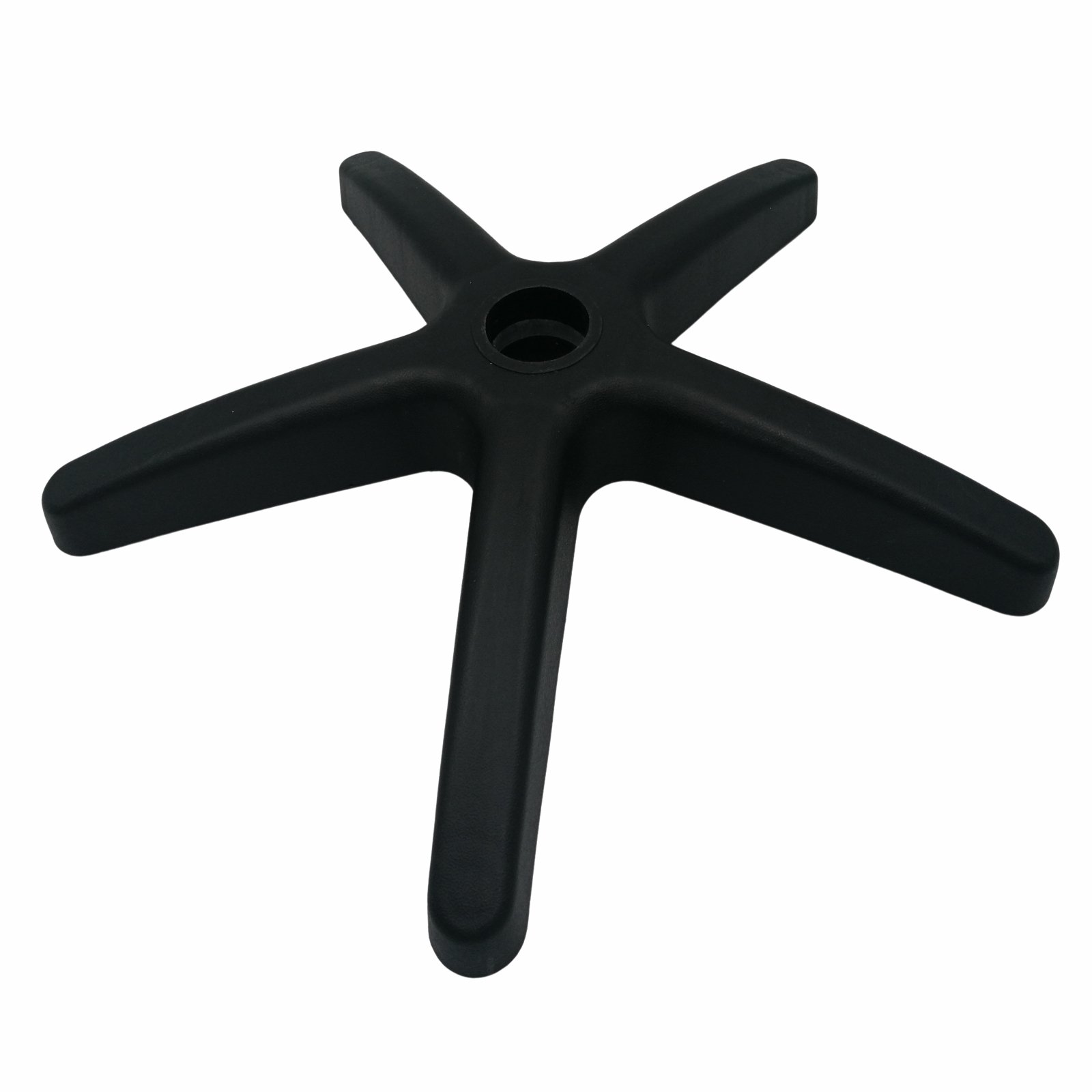 Baza pentru scaun directorial, plastic, neagra, 48 cm