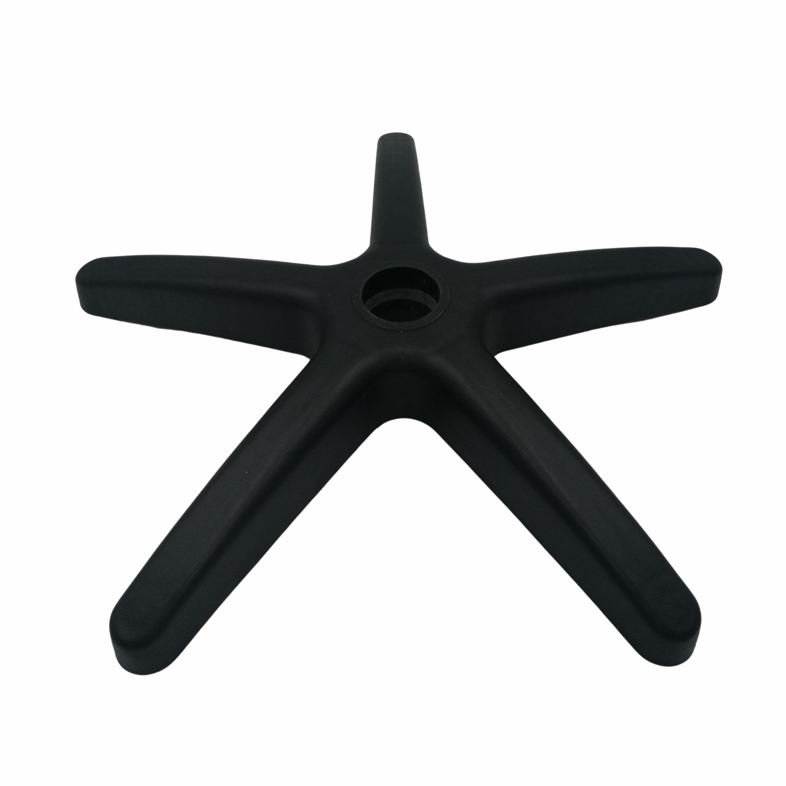 Baza pentru scaun directorial, plastic, neagra, 48 cm