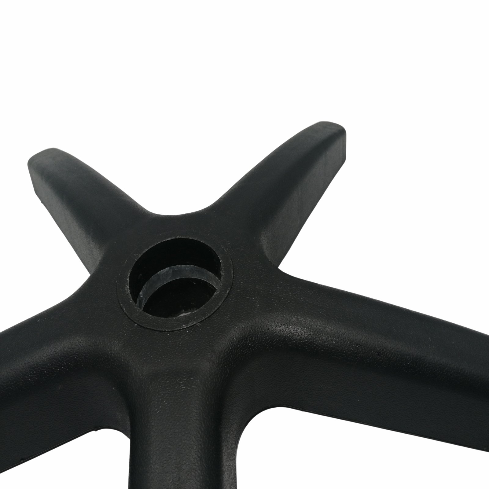 Baza pentru scaun directorial, plastic, neagra, 48 cm