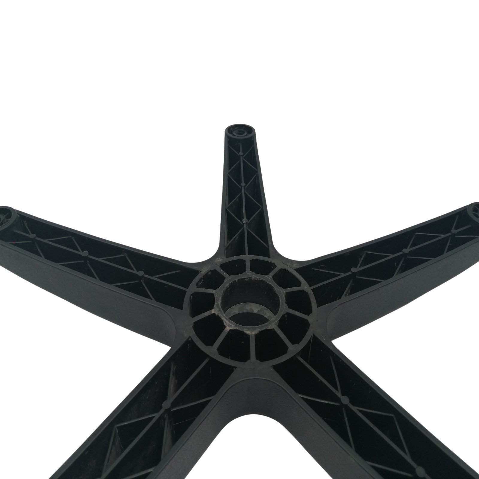 Baza pentru scaun directorial, plastic, neagra, 48 cm