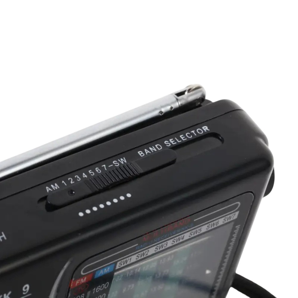 Radio portabil kk9, fm/am/sw, aux