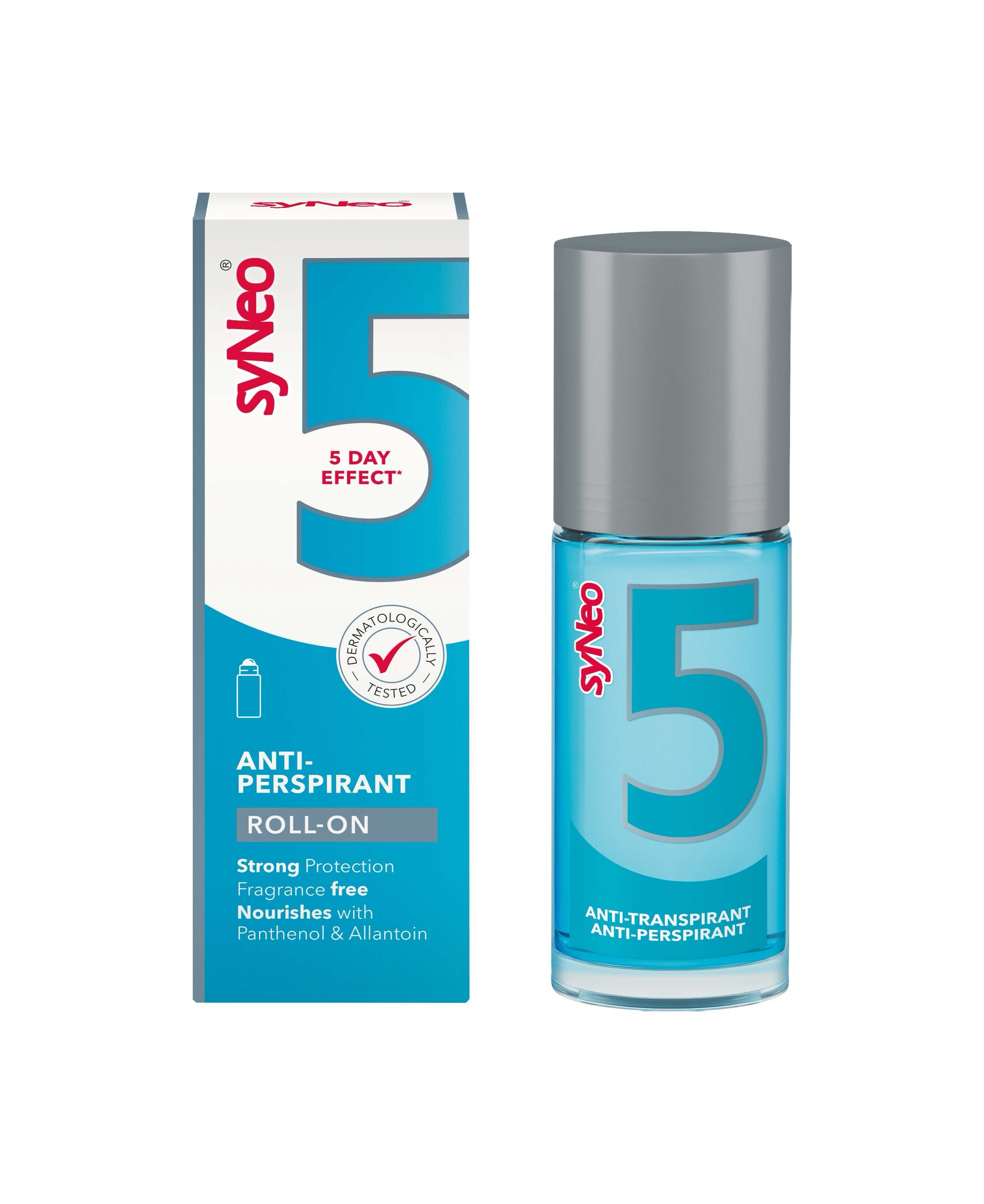 Antiperspirant Unisex syNeo 5 Roll-On, 50 ml