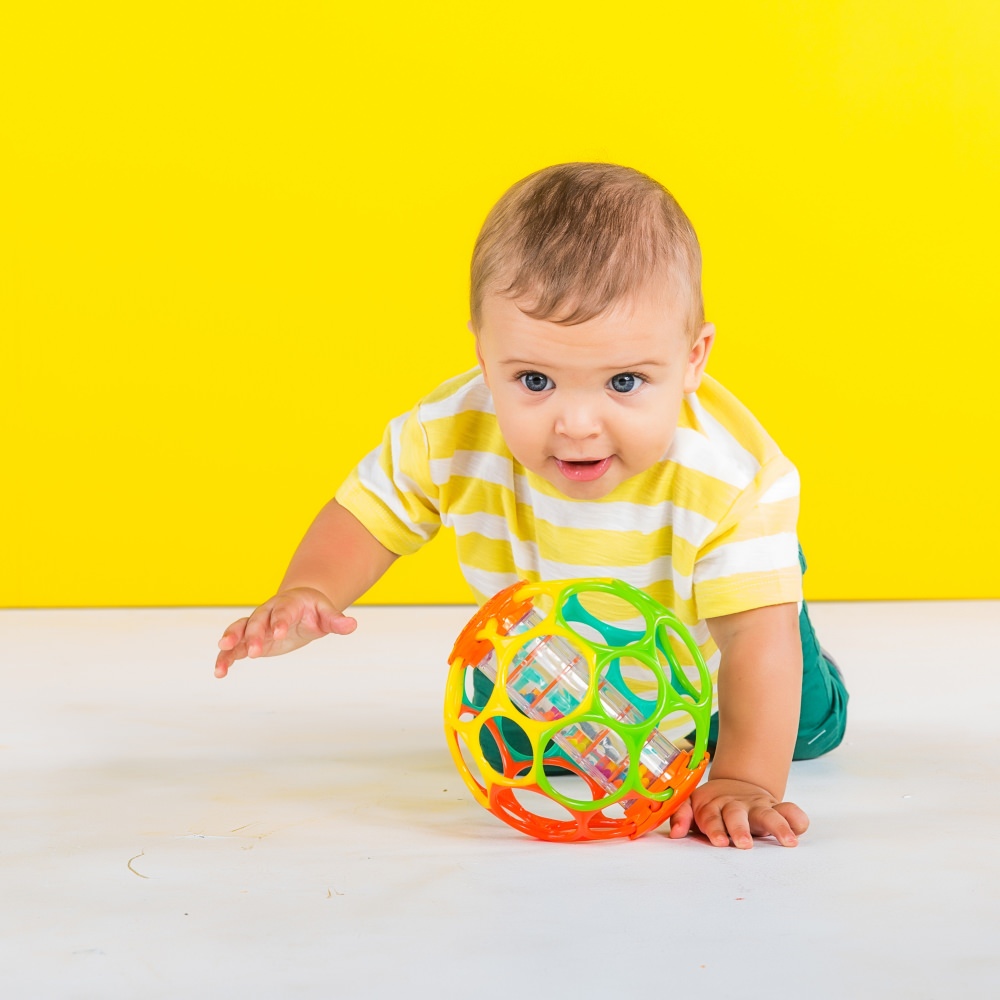 Minge bebe oball rollin rainstick bright starts