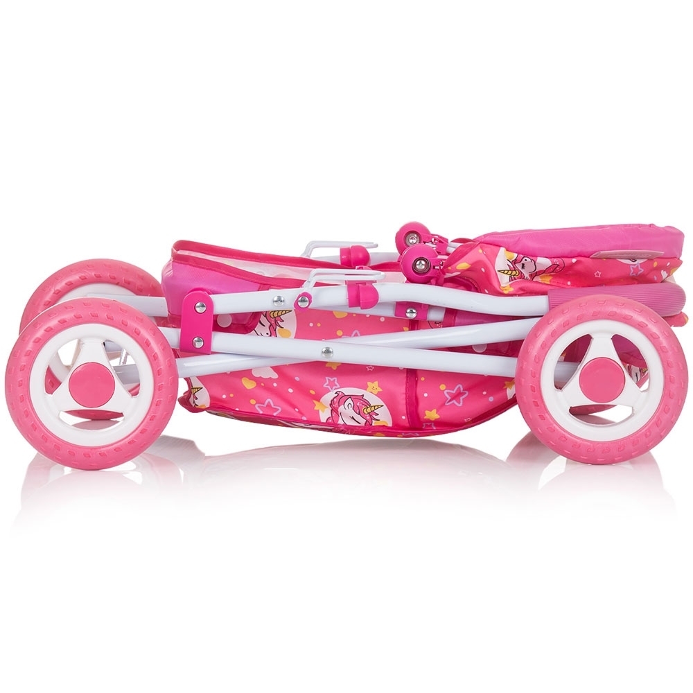 Carucior pentru papusi chipolino emily unicorns