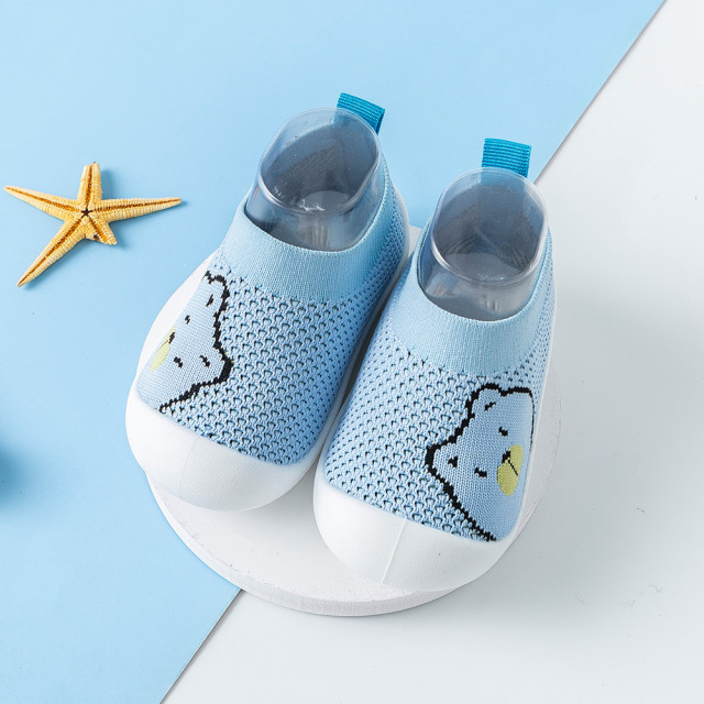 Mocasini bleu - teddy (marime disponibila: marimea 26)